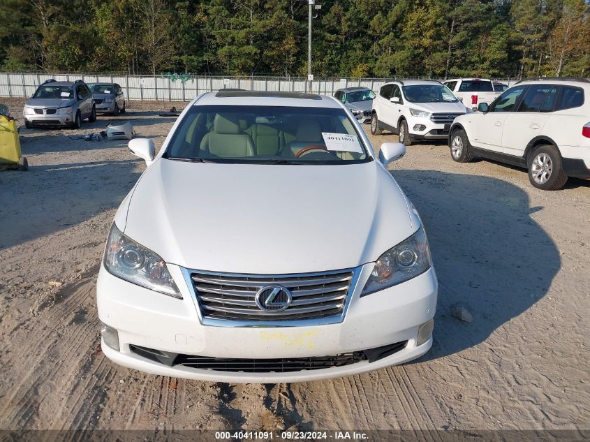 2012 Lexus Es 350 VIN: JTHBK1EGXC2476097 Lot: 40411091