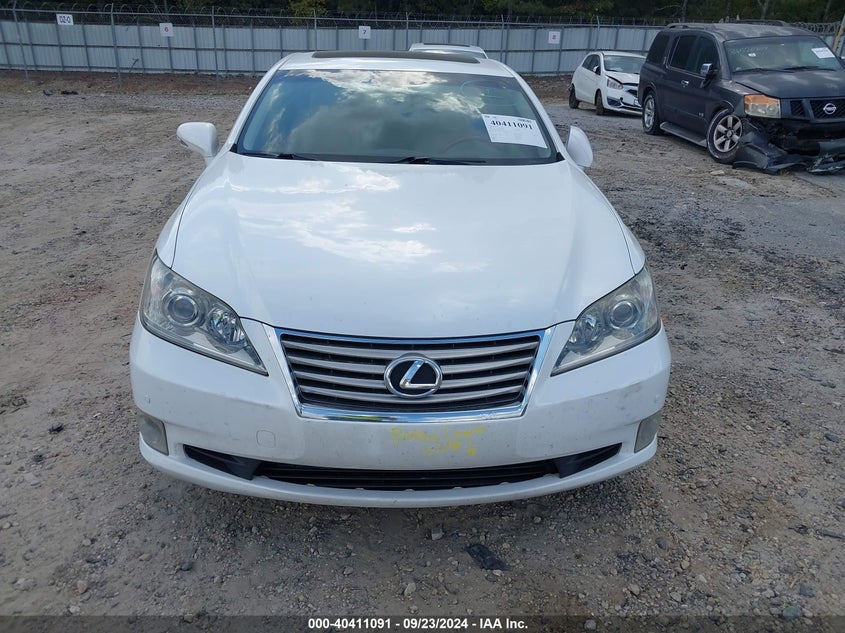2012 Lexus Es 350 VIN: JTHBK1EGXC2476097 Lot: 40411091