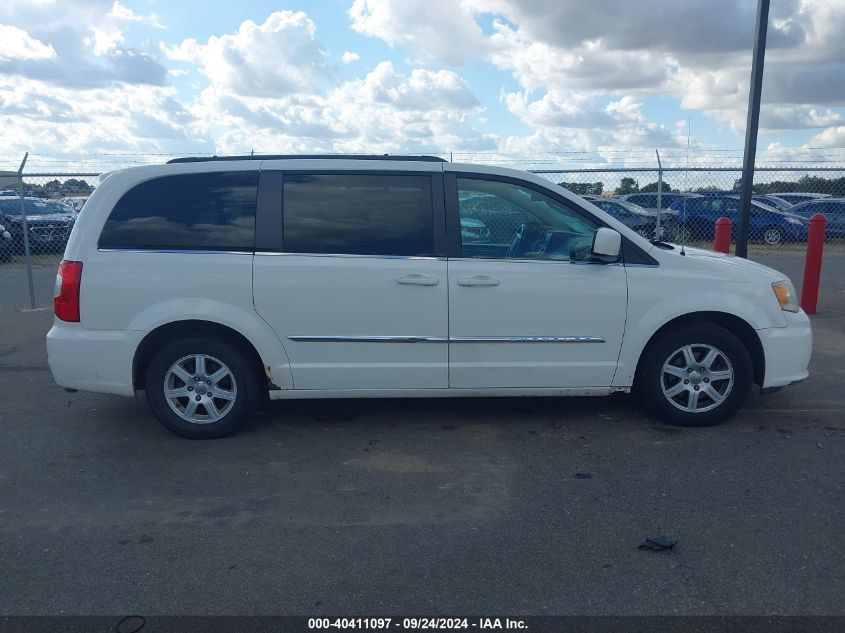 2012 Chrysler Town & Country Touring VIN: 2C4RC1BG3CR279713 Lot: 40411097