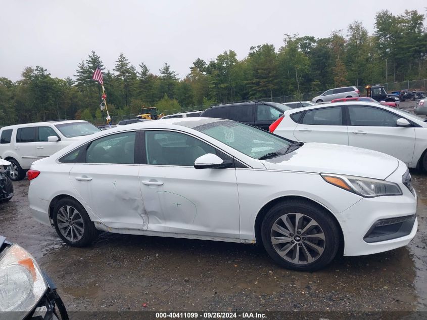 5NPE34AF5FH255410 2015 Hyundai Sonata Sport/Limited