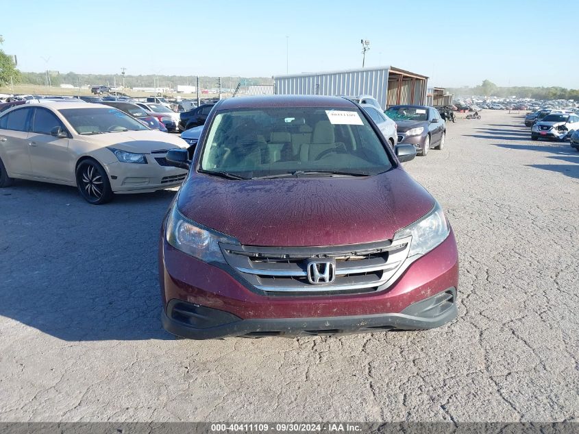 2013 Honda Cr-V Lx VIN: 5J6RM3H35DL034851 Lot: 40411109