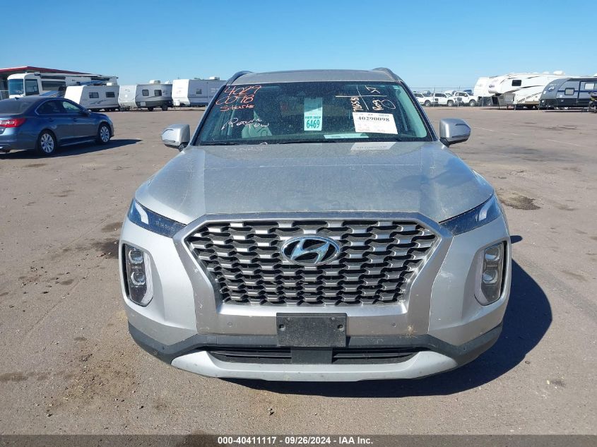 2022 Hyundai Palisade Sel VIN: KM8R4DHE6NU373431 Lot: 40411117