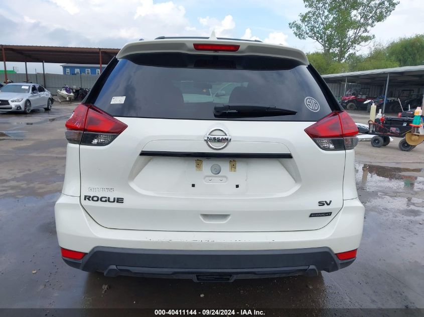 2018 Nissan Rogue Sv VIN: 5N1AT2MT2JC757392 Lot: 40411144