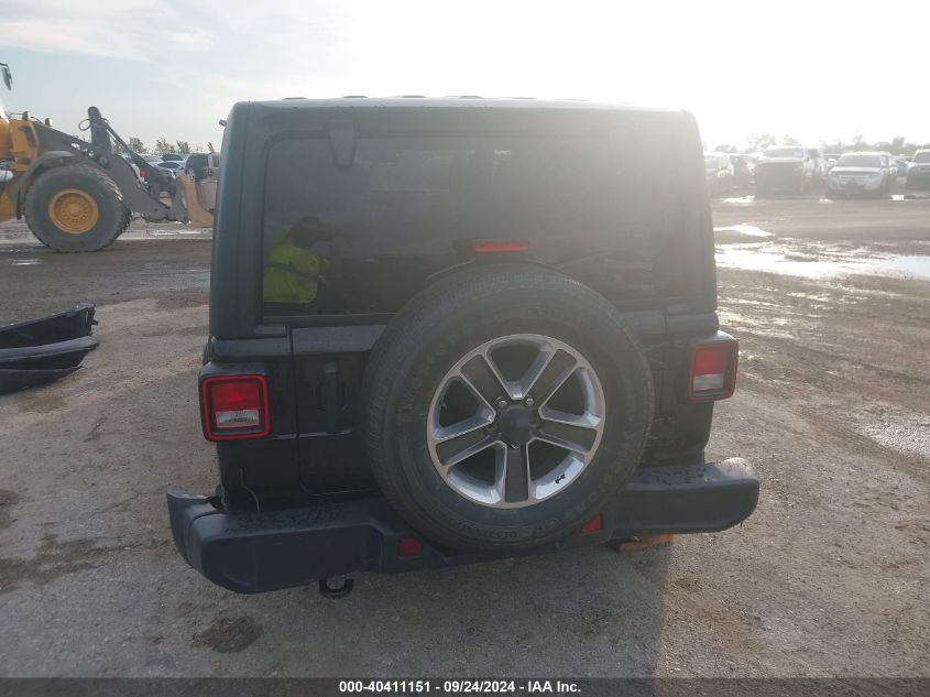 2021 Jeep Wrangler Unlimited Sahara VIN: 1C4HJXEN9MW525316 Lot: 40411151