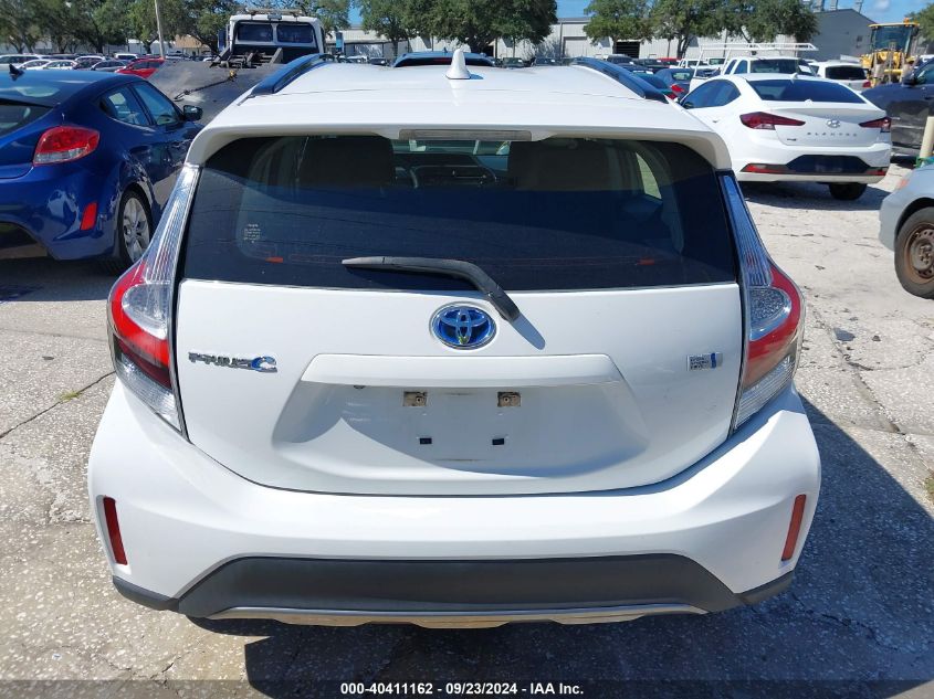 JTDKDTB30J1612975 2018 Toyota Prius C Two