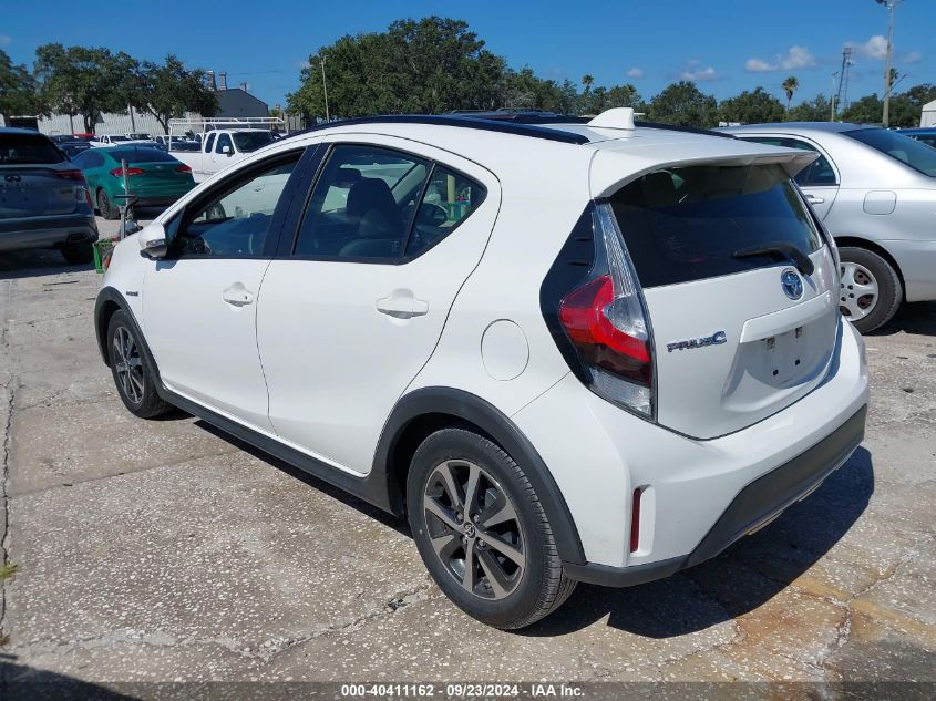 2018 Toyota Prius C Two VIN: JTDKDTB30J1612975 Lot: 40411162