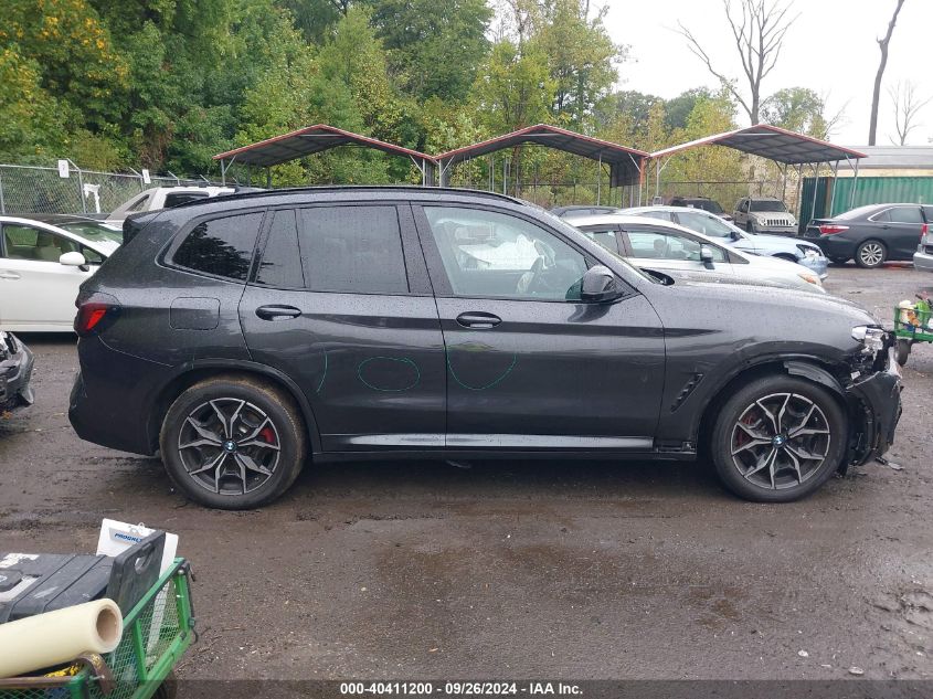 2023 BMW X3 M40I VIN: 5UX83DP08P9P39676 Lot: 40411200