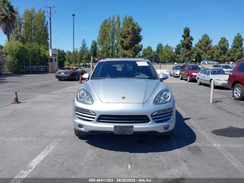 2012 Porsche Cayenne VIN: WP1AA2A2XCLA06273 Lot: 40411203