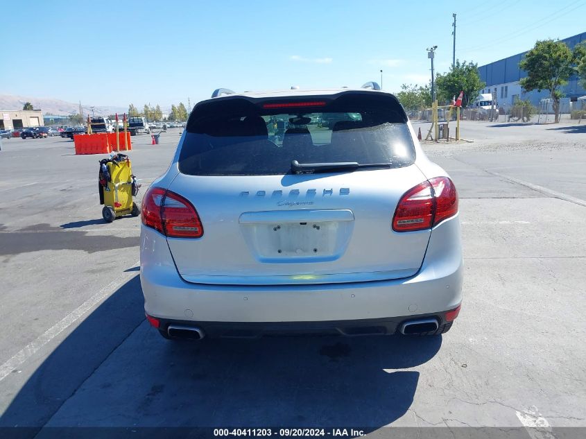 2012 Porsche Cayenne VIN: WP1AA2A2XCLA06273 Lot: 40411203