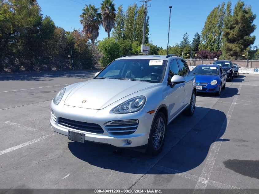 2012 Porsche Cayenne VIN: WP1AA2A2XCLA06273 Lot: 40411203