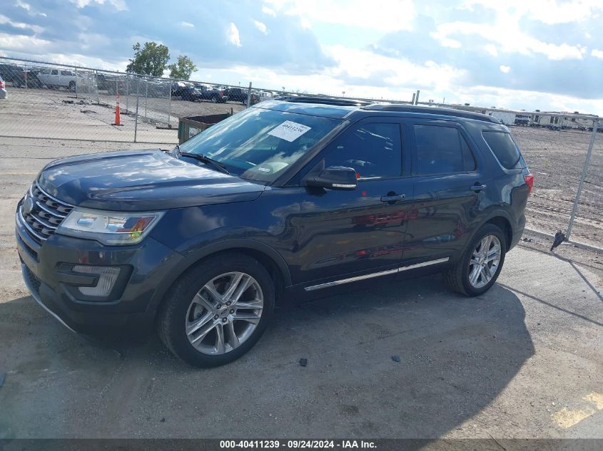 1FM5K7D87HGA78900 2017 FORD EXPLORER - Image 2