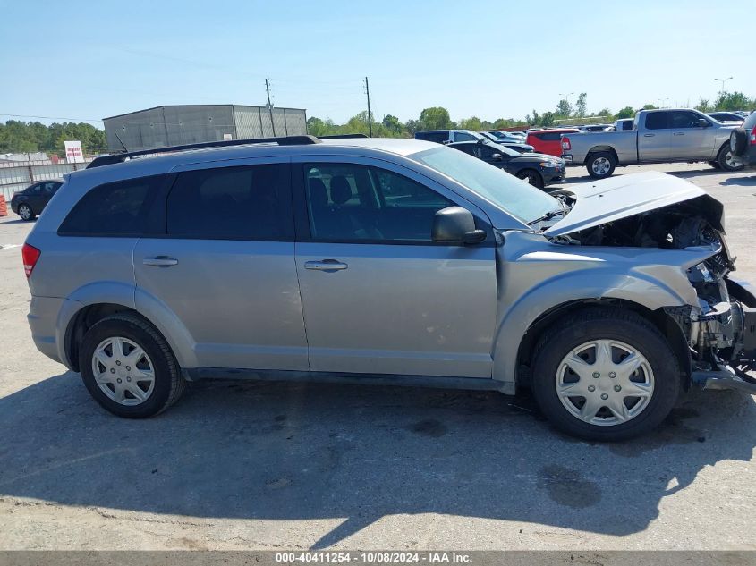 2016 Dodge Journey Se VIN: 3C4PDCAB3GT211789 Lot: 40411254