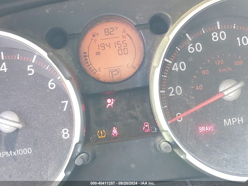 2008 Nissan Rogue Sl VIN: JN8AS58T68W013701 Lot: 40411257