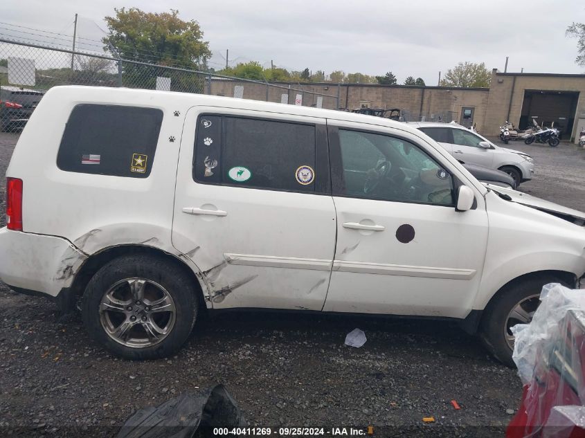 2013 Honda Pilot Ex-L VIN: 5FNYF4H53DB044025 Lot: 40411269