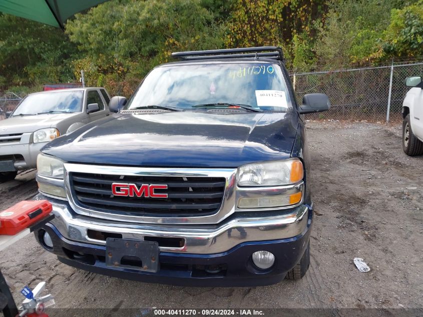 2006 GMC Sierra 1500 Sle2 VIN: 2GTEK13T361136034 Lot: 40411270