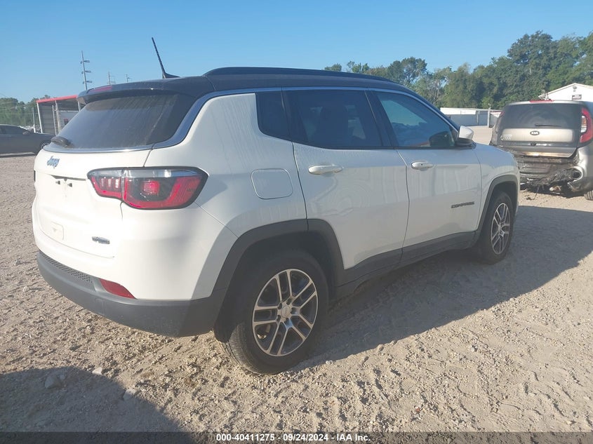 VIN 3C4NJCBB3JT155956 2018 JEEP COMPASS LATITUDE FWD