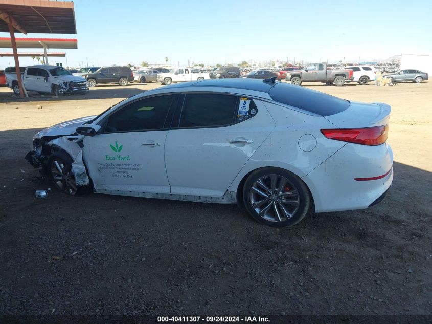 2014 Kia Optima Sxl Turbo VIN: 5XXGR4A62EG290908 Lot: 40411307