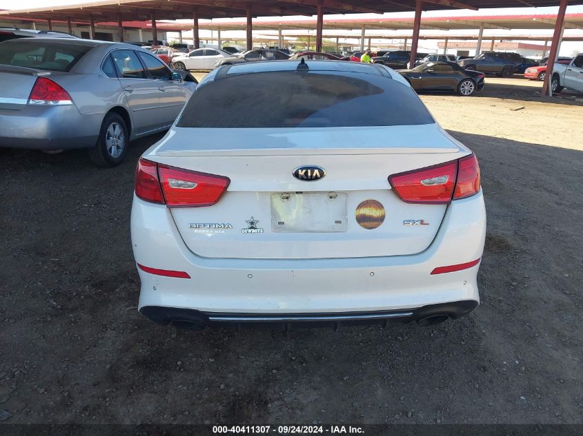 2014 Kia Optima Sxl Turbo VIN: 5XXGR4A62EG290908 Lot: 40411307