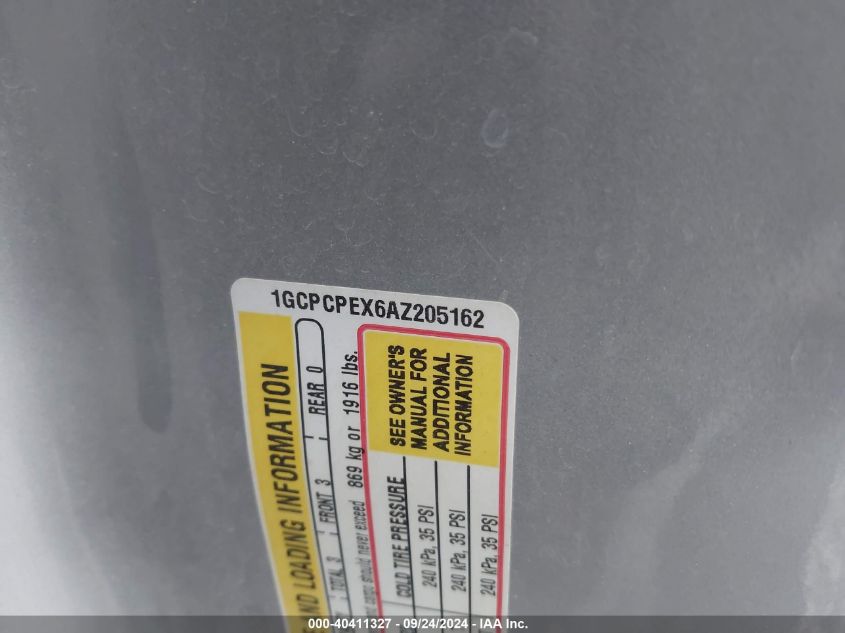 1GCPCPEX6AZ205162 2010 Chevrolet Silverado C1500