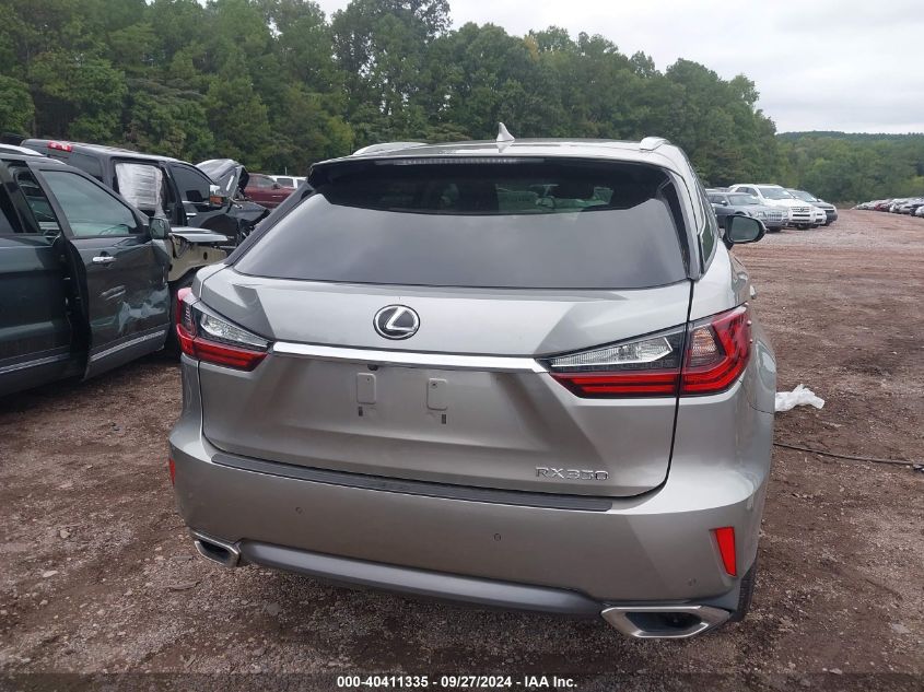 2017 Lexus Rx 350 VIN: 2T2ZZMCA1HC034731 Lot: 40411335