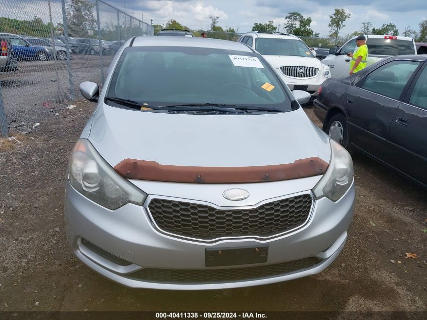 2014 Kia Forte Lx VIN: KNAFX4A64E5055848 Lot: 40411338