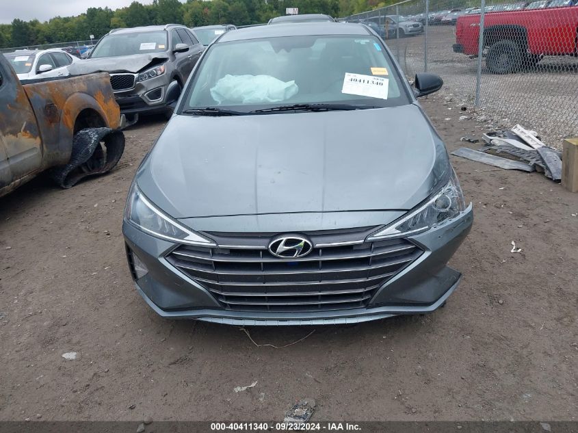 2019 Hyundai Elantra Sel VIN: KMHD84LF1KU767526 Lot: 40411340