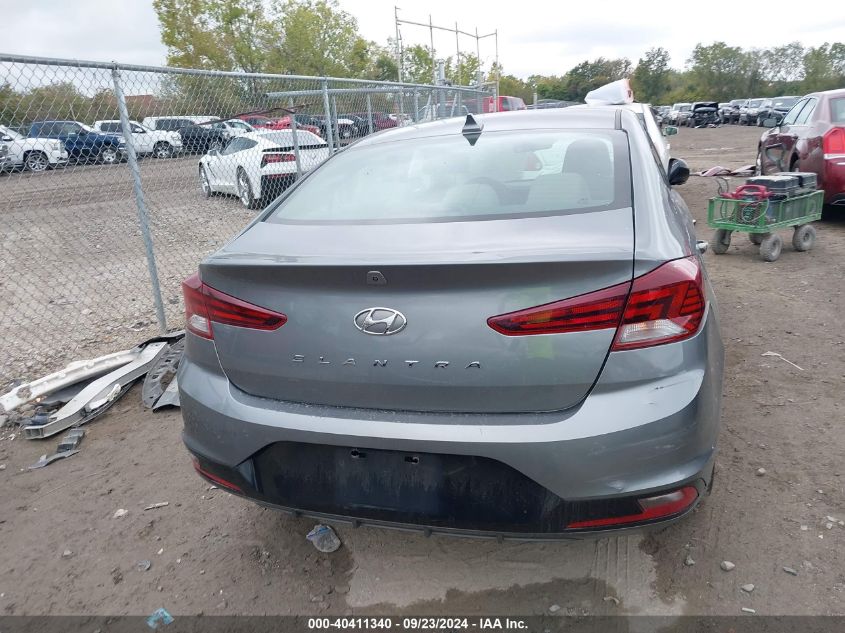 2019 Hyundai Elantra Sel VIN: KMHD84LF1KU767526 Lot: 40411340