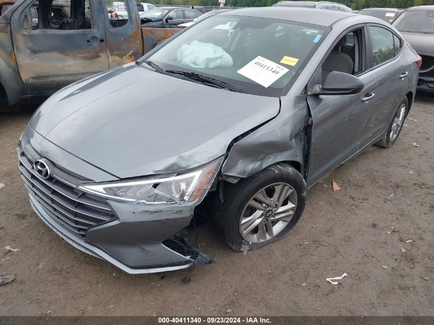 2019 Hyundai Elantra Sel VIN: KMHD84LF1KU767526 Lot: 40411340