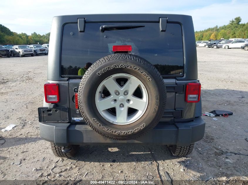 2018 Jeep Wrangler Unlimited Sport VIN: 1C4HJWDG0JL929762 Lot: 40411422