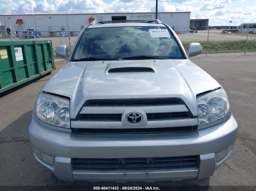 2005 Toyota 4Runner Sr5 Sport V6 VIN: JTEBU14R650078216 Lot: 40411433