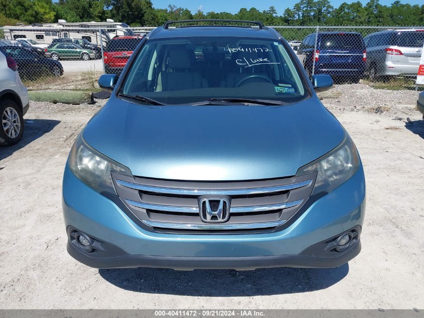 2HKRM4H73EH647121 2014 Honda Cr-V Ex-L