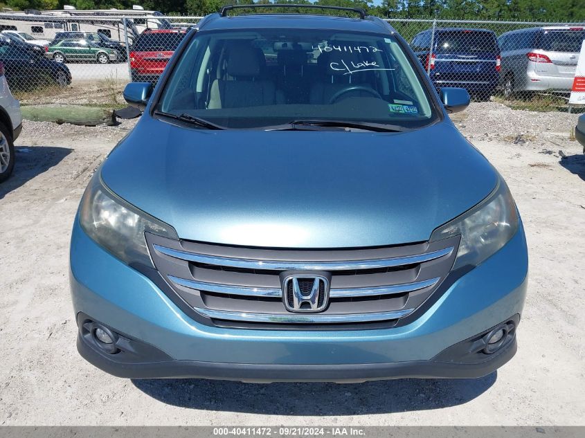 2HKRM4H73EH647121 2014 Honda Cr-V Ex-L