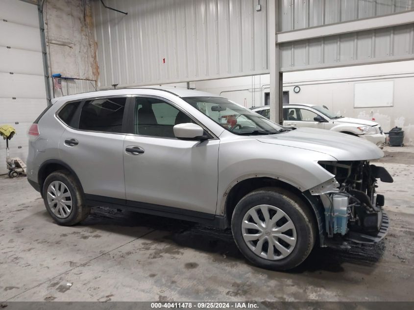 2016 Nissan Rogue S VIN: 5N1AT2MM8GC883063 Lot: 40411478