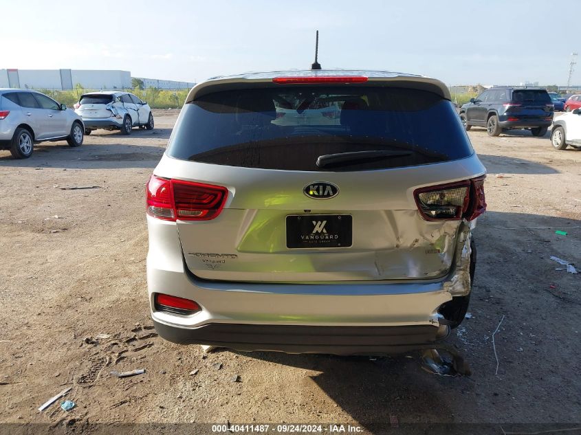 2020 Kia Sorento L/Lx VIN: 5XYPG4A33LG664740 Lot: 40411487