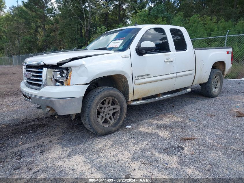 2009 GMC Sierra 1500 Slt VIN: 1GTEK39J29Z251642 Lot: 40411499