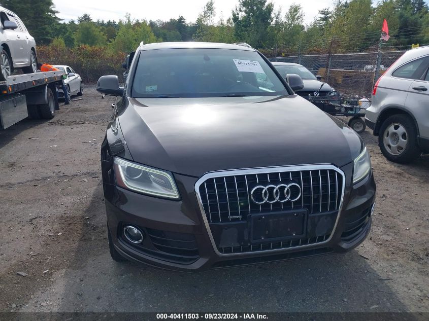 2014 Audi Q5 2.0T Premium VIN: WA1LFAFP3EA087135 Lot: 40411503