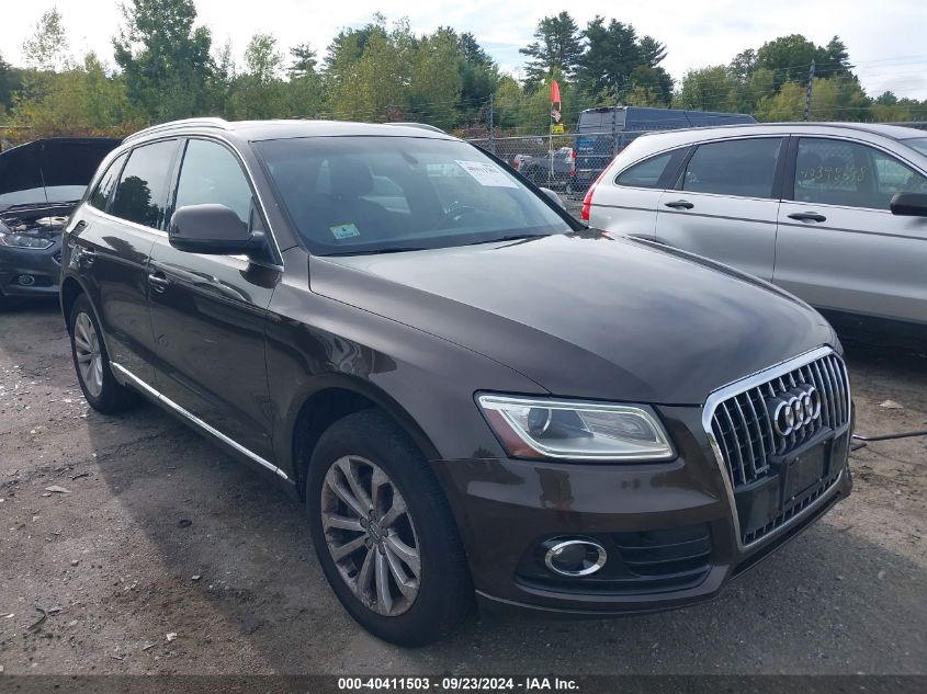 2014 Audi Q5 2.0T Premium VIN: WA1LFAFP3EA087135 Lot: 40411503