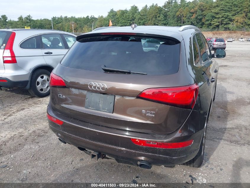 2014 Audi Q5 2.0T Premium VIN: WA1LFAFP3EA087135 Lot: 40411503