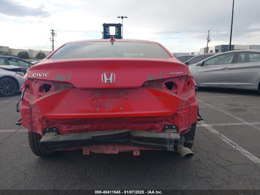 VIN 2HGFE2F56NH556876 2022 Honda Civic, Sport no.17