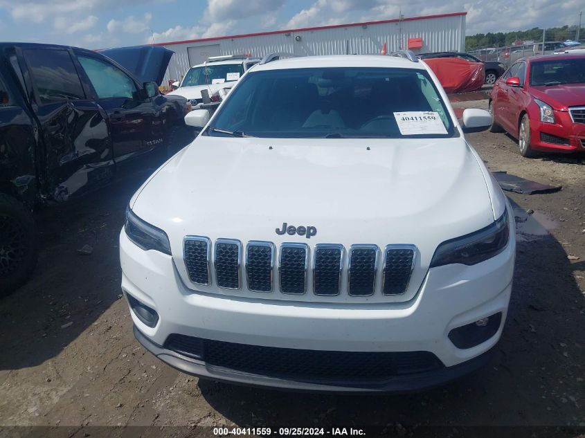 2019 Jeep Cherokee Latitude Plus Fwd VIN: 1C4PJLLB1KD154254 Lot: 40411559