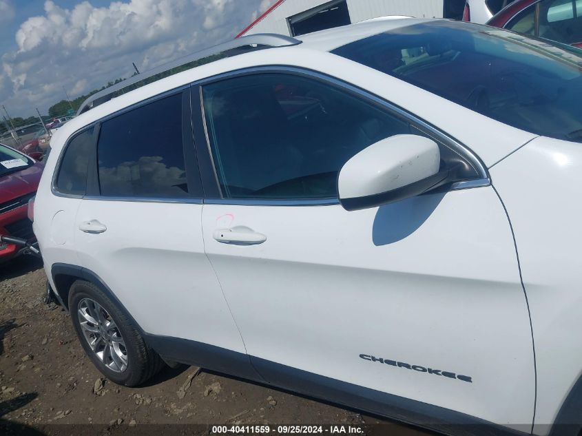 2019 Jeep Cherokee Latitude Plus Fwd VIN: 1C4PJLLB1KD154254 Lot: 40411559