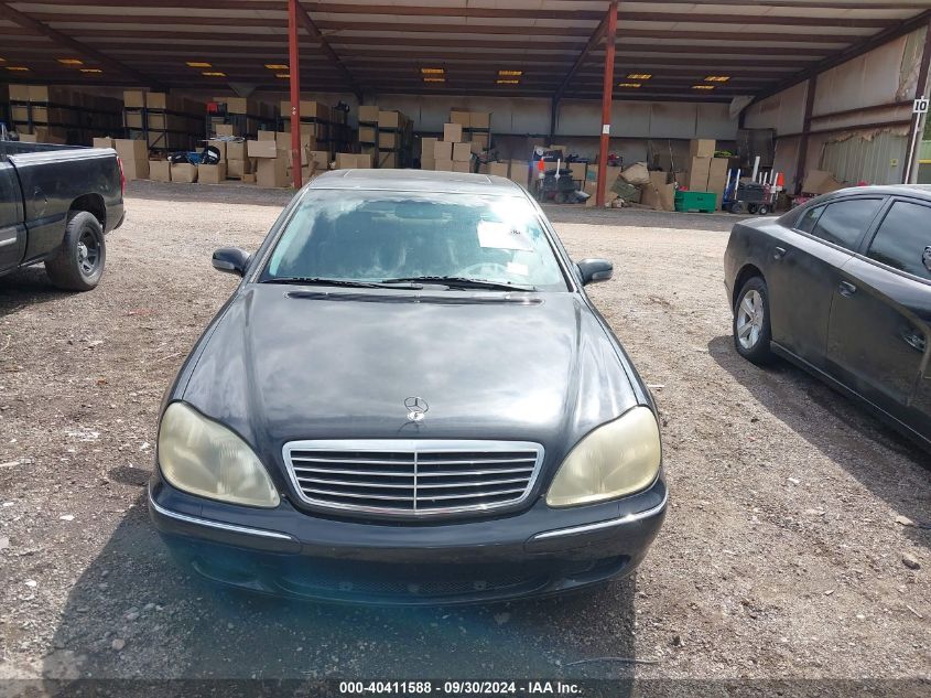 2000 Mercedes-Benz S 430 VIN: WDBNG70J5YA088132 Lot: 40411588