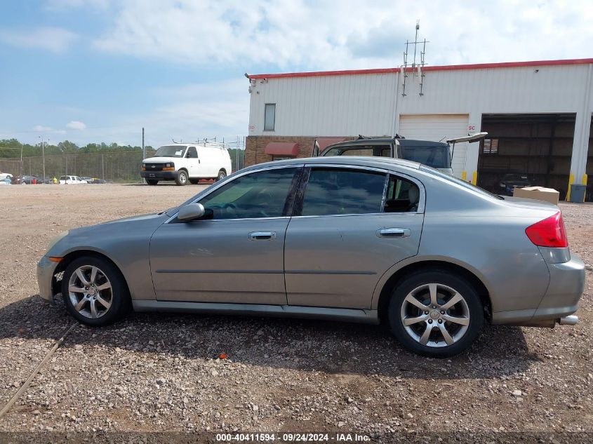 2005 Infiniti G35X VIN: JNKCV51F05M306631 Lot: 40411594