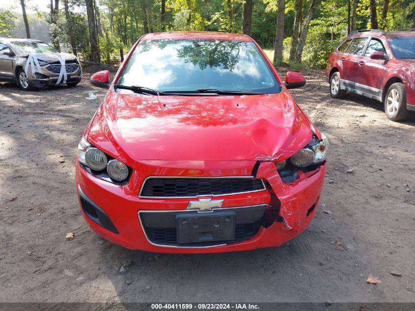 2014 Chevrolet Sonic Lt VIN: 1G1JC6SH9E4231067 Lot: 40411599