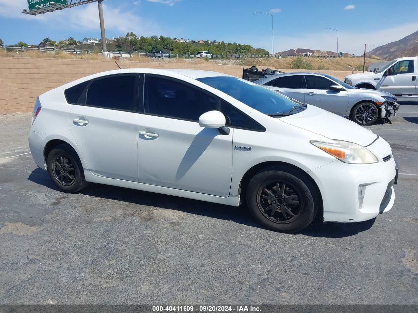 2013 Toyota Prius Two VIN: JTDKN3DU4D5659913 Lot: 40411609