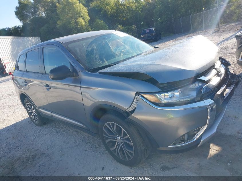 2018 Mitsubishi Outlander Es VIN: JA4AZ3A37JJ005559 Lot: 40411637