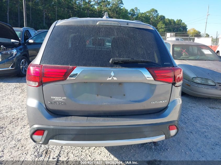 2018 Mitsubishi Outlander Es VIN: JA4AZ3A37JJ005559 Lot: 40411637