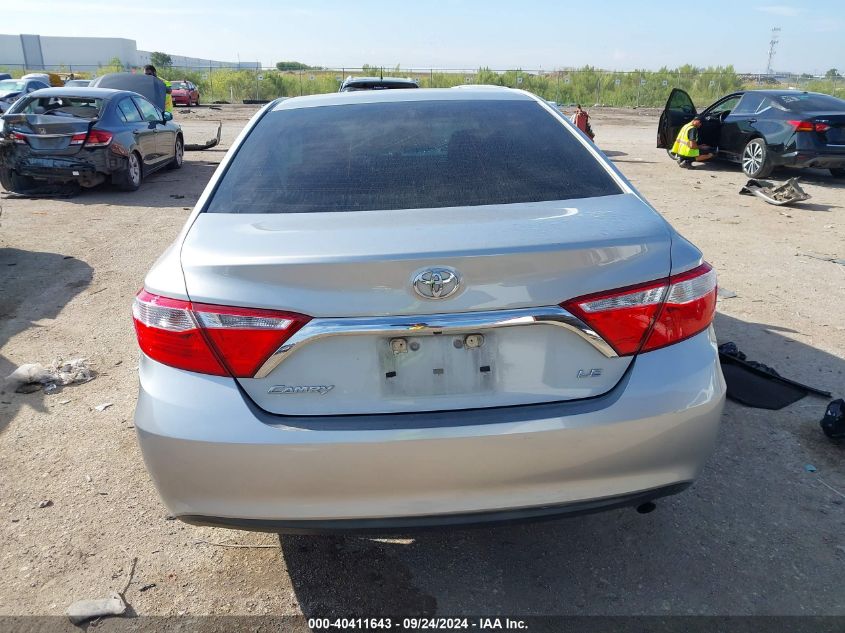 2016 Toyota Camry Le/Xle/Se/Xse VIN: 4T4BF1FK9GR539047 Lot: 40411643