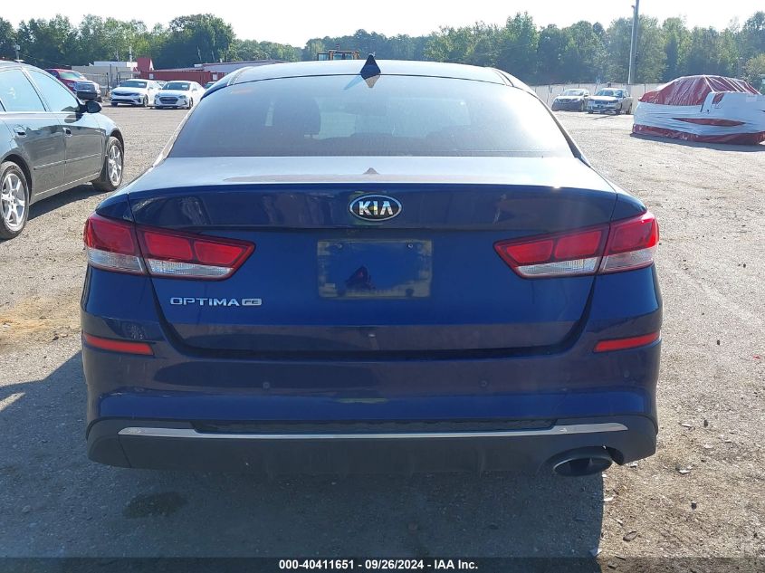 2019 Kia Optima Lx VIN: 5XXGT4L35KG326073 Lot: 40411651