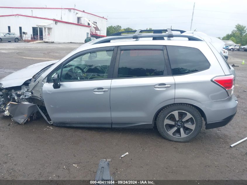 2017 Subaru Forester 2.5I Premium VIN: JF2SJAEC6HH809385 Lot: 40411654